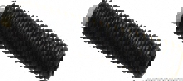 Set Screw: M4 x 0.70 x 16 mm, Soft Tip Point, Steel, Grade 5.8